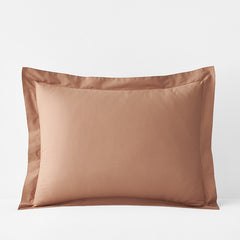 Classic Cool Cotton Percale Sham - Clay, King