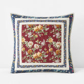 Aahana Patchwork Quilted Sham - Navy, Euro
