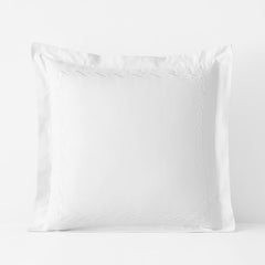 Marcella Premium Smooth Egyptian Cotton Sateen Sham - White, Euro