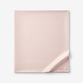Classic Smooth Sateen Solid Flat Bed Sheet - Blush, Full