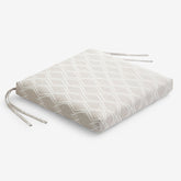 Replacement Knife Edge Chair Cushion - Voyage Dune II, 21 in. x 19 in.