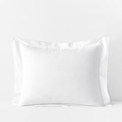 Premium Cool Supima® Cotton Percale Sham - White, King