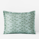 Climbing Vines Classic Cool Cotton Percale Sham - Sage Green, King