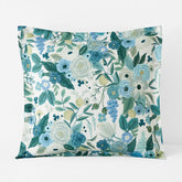 Garden Party Classic Cool Cotton Percale Sham - Teal, Euro