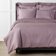 Premium Smooth Supima® Cotton Wrinkle-Free Sateen Duvet Cover - Wisteria, Full/Queen