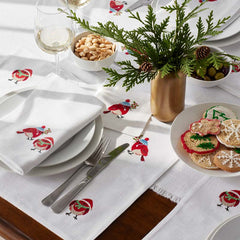 Embroidered Novelty Placemats, Set of 4 - Birds