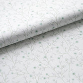 Ava Traditional Wallpaper - Ditsy Floral Willow Green, Swatch