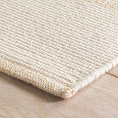 La Mirada Handwoven Cotton Rug - Wheat, 4' x 6'