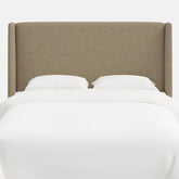 Gramercy Textured Linen Headboard - Linen, Twin