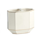 Luxe Toothbrush Holder - Cream and Gold
