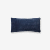 Decorative Lumbar Pillow Cover - Navy, 14 in. x 30 in.
