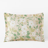 Clemencia Classic Cool Cotton Percale Sham - Floral Peach Blossom, Standard