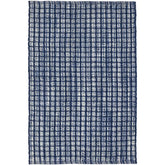 Coco Blue Handwoven Indoor/Outdoor Rug - Blue, 5' x 8'