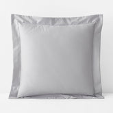 Classic Smooth Wrinkle-Free Sateen Sham - Gray Mist, Euro