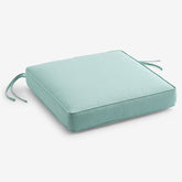 Replacement Boxed Edge Chair Cushion - Spectrum Mist, 20 in. x 20 in.