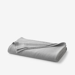 Gossamer Cotton Throw - Gray