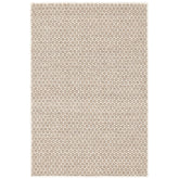 Honeycomb Handwoven Wool Rug - Natural, 3' x 5'