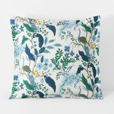 Peacock Classic Smooth Sateen Sham - Ivory Multi, Euro