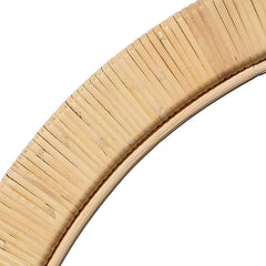 Coastal Round Mirror - Natural