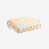 Replacement Boxed Edge Chair Cushion - Sail Away Sunflower, 16 in. x 15 in.
