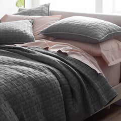 Air Layer Sham - Gray, Euro