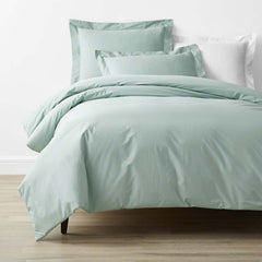 Classic Cool Cotton Percale Bed Duvet Cover - Sea Mist, Twin/Twin XL