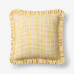 Classic Plaids Yarn-Dyed Cotton Decorative Square Pillow Cover - Soho Plaid