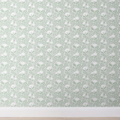 Ava Removable Wallpaper - Vine Willow Green, Panel