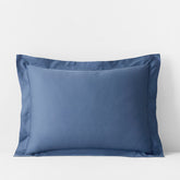 Classic Smooth Rayon Made From Bamboo Sateen Sham - Blue Horizon, King