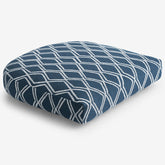 Contour Chair Cushion - Voyage Indigo, 21 in . x 19 in.
