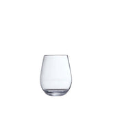 Outdoor Stemless Wine Glasses, Set of 6 - Clear