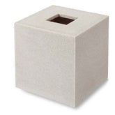 Modern Tissue Box - Ivory