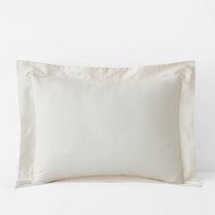Classic Smooth Sateen Solid Sham - Ivory, King