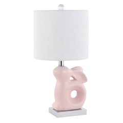 Ceramic Animal Table Lamp - Pink, Bunny