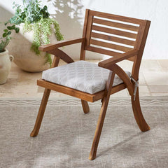 Replacement Knife Edge Chair Cushion - Voyage Dune II, 21 in. x 19 in.