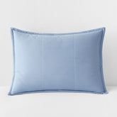 Quilted Sham - Porcelain Blue, Standard