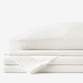 Classic Smooth Wrinkle-Free Sateen Bed Sheet Set - Creme, Twin XL