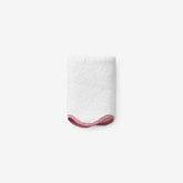 Scalloped Edge Washcloth - Pink
