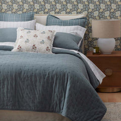 Petite Tufted Quilt - Mineral, King/Cal. King