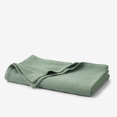 Cotton Weave Blanket - Thyme, Full/Queen