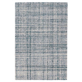 Harris Hand Hooked Wool Rug - Blue/Ivory, 8' x 10'