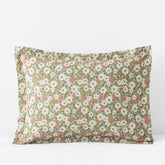 Julienne Classic Cool Cotton Percale Sham - Floral Beige, Standard