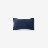 Decorative Lumbar Pillow Cover - Navy, 12 in. x 21 in.