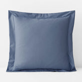 Classic Smooth Wrinkle-Free Sateen Sham - Infinity Blue, Euro