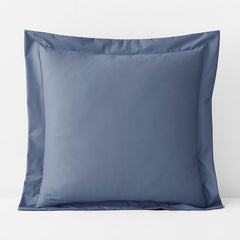 Classic Smooth Wrinkle-Free Sateen Sham - Infinity Blue, Euro