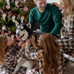Family Flannel Men's Jogger Pants Pajama Set - Idyllwild, L