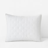 Pintuck Quilted Sham - White, King