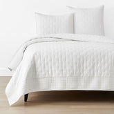 Pintuck Quilt - White, King
