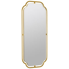 Gilded Floating Frame Wall Mirror - Gold