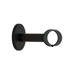 Facets Finial and 1" diameter Rod Set - Black, 120"